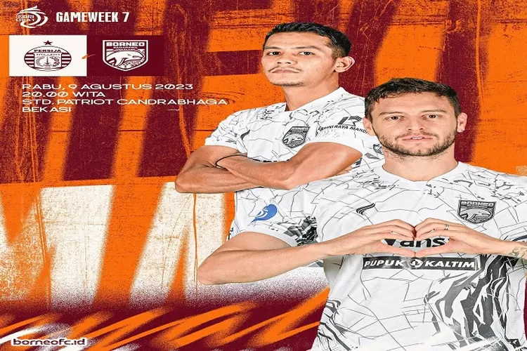 Persija Jakarta dan Borneo FC Jadi Laga Penutup di Pekan 7 BRI Liga 1 2023 2024 (instagram.com/@borneofc.id)