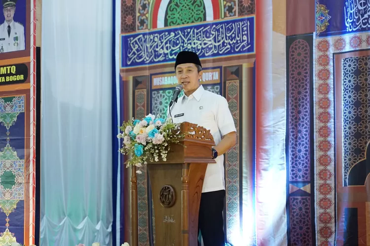 Wakil Wali Kota Bogor Dedie Rachim membuka MTQ dan MQK. (Pemkot Bogor)