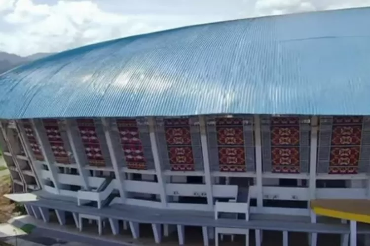 Update terbaru pembangunan Stadion Utama Sumatera Barat. (Tangkaoan Layar YouTube 3 ASA Channel.)