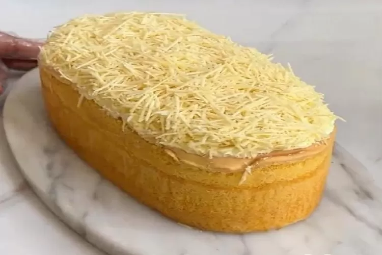 Inilah resep Vanilla Keju Cake, super lembut dan gampang dibuat di rumah (instagram@ayou_widya83)