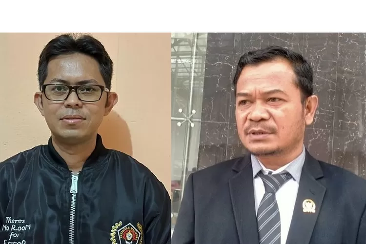 Ketua PWI Papua Barat, Bustam ST dan Ketua DPRD Kabupaten Kaimana, Irsan Lie (Ist)