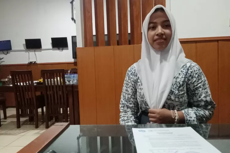 Naura Firsya Nugraha Siswi Berjiwa Perualang dari SMAN 15 Bandung (GoraJuara.com/ dok AKSI)