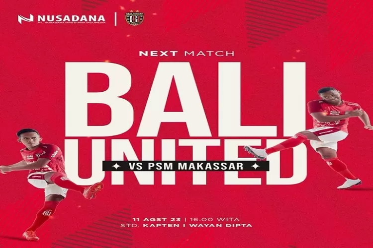 Bali United Bertemu PSM Makassar Dalam Laga Kandang dan Pertemuan Ke 19 Kali (instagram.com/@baliunitefc)