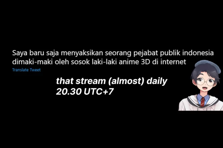 Baca kritik tajam dari seorang virtual YouTuber asal Indonesia terhadap Perpres Jurnalisme Berkualitas. (Twitter @tilehopper)
