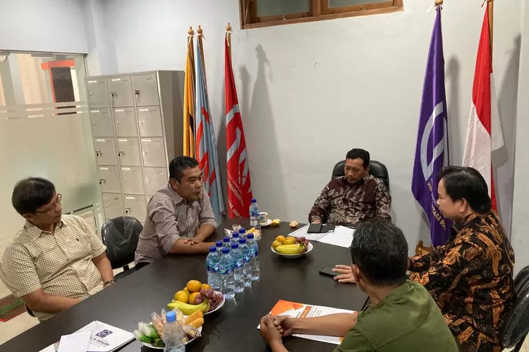 Kepala Lembaga Layanan Pendidikan Tinggi (LL DIKTI) Wilayah Jawa Barat dan Banten, M. Samsuri Jum'at (11/8/2023) mengunjungi kampus ITB Vinus Bogor di Bojong Gede