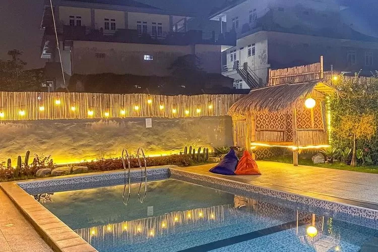 Villa Murah di Puncak Bogor, Ada Private Pool Ala Bali, Staycation Murah Harga Bersahabat