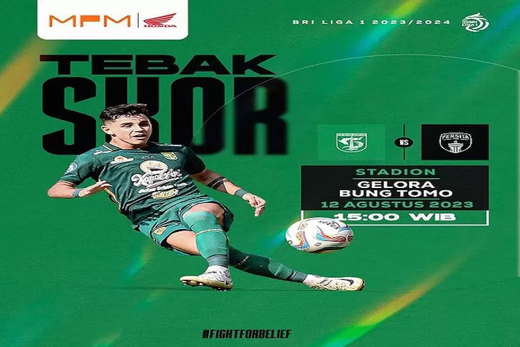 Persebaya Melawan Persita Dipekan 8 BRI Liga 1 2023 2025 Total Sudah Bertemu 4 Kali ( instagram.com/@officalpersebaya)