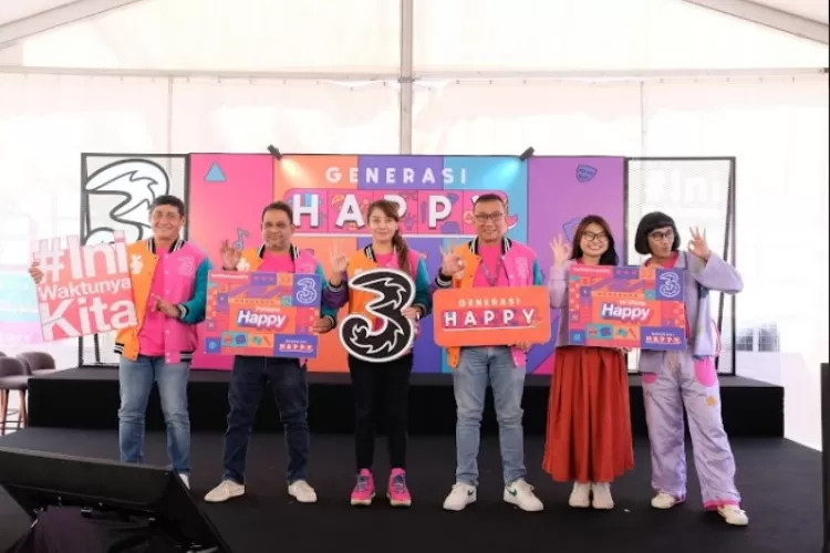 Luncurkan program Generasi Happy, Tri ajak Gen Z Kota Surabaya tunjukkan potensi diri
