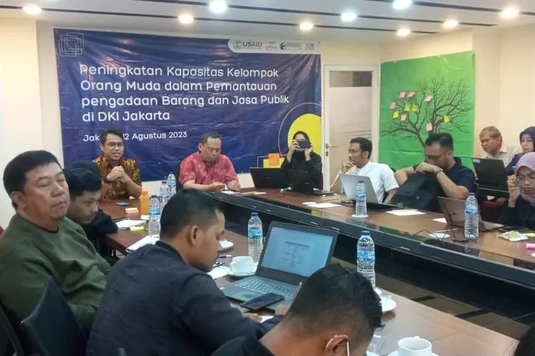 Training Pemantauan Barang dan Jasa yang diselenggarakan oleh KOPEL Jabodetabek yang bekerjasama dengan TII, Sabtu (12/8/2023).