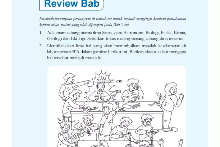 Kunci Jawaban IPA Kelas 7 Halaman 41 Kurikulum Merdeka, Review Bab 1 ...