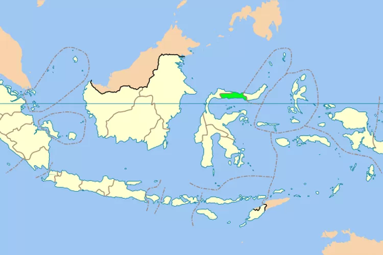 Wilayah Provinsi Gorontalo (Dok Wikipedia Commons)