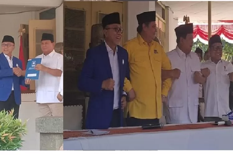 Ketua Umum PAN menyampaikan dukungan kepada Ketua Umum Gerindra Prabowo Subianto sebagai Capres 2024 di Jakarta, Minggu (13/8/2024) (Ist)