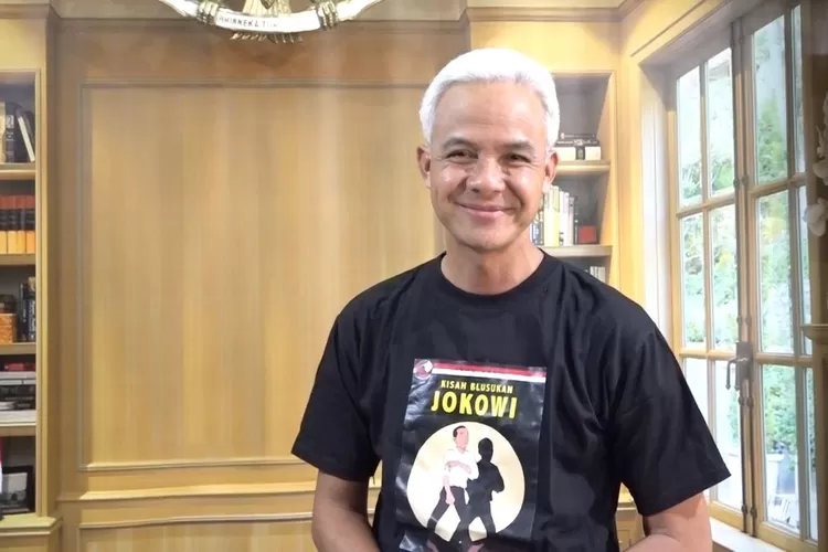 Gubernur Jateng Ganjar Pranowo menanggapi santai atas bergabungnya Golkar dan PAN ke Prabowo. ( (Humas Jateng)
