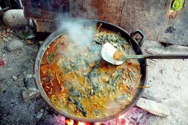 Terites, makanan khas dari tanah Karo, Sumatera Utara  (Instagram visit_karo)