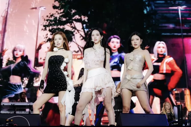 aespa tampil di festival Outside Lands, AS (Instagram/@aespa_official)