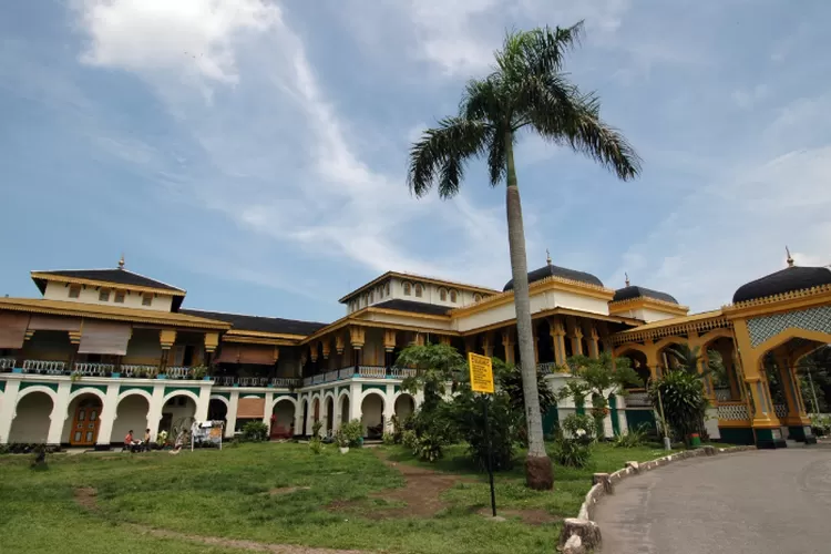 Istana Maimun di Kota Medan. (dok. Disbudpar Pemprov Sumut )