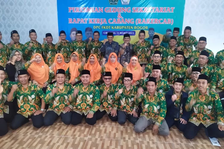 Ilustrasi: Pengurus DPC FKDT Kab Bogor (Catatanfakta.com)