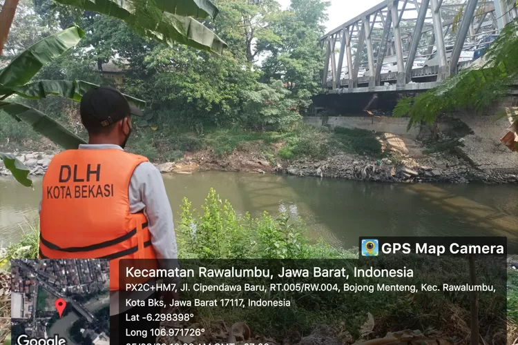 Kali Bekasi yang tercemar (https://www.bekasikota.go.id/)