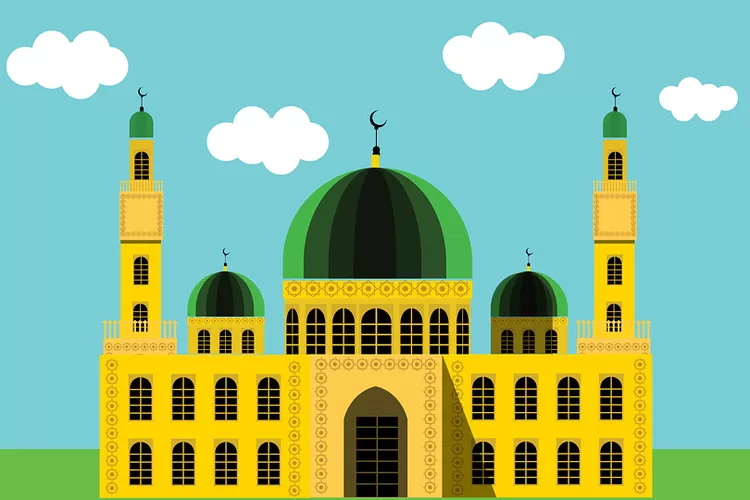 Ilustrasi masjid. (Pixabay)