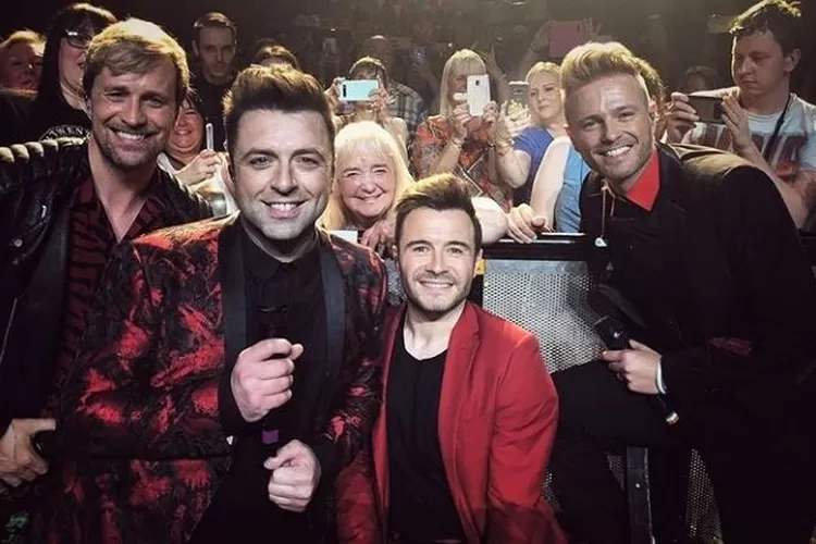 Westlife. (Lisa Riley/@westlife/Instagram)