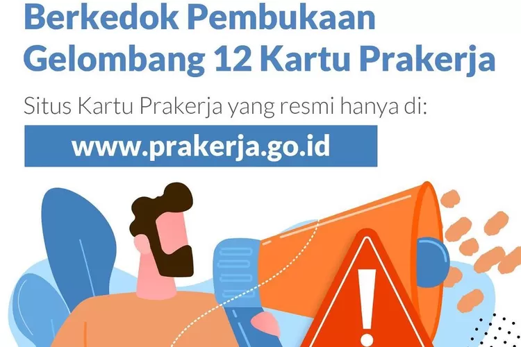 Daftar Link Pendaftaran Kartu Prakerja Palsu, Hati-hati Tertipu Gelombang 13. (Prakerja.go.id)