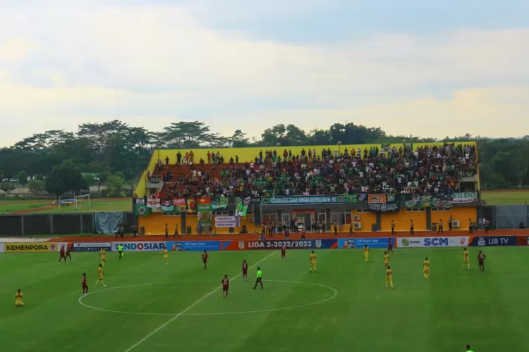 Sriwijaya FC Vs Semen Padang di stasion Atletik dalam JSC.(Foto/Husnul Iga Puspita)
