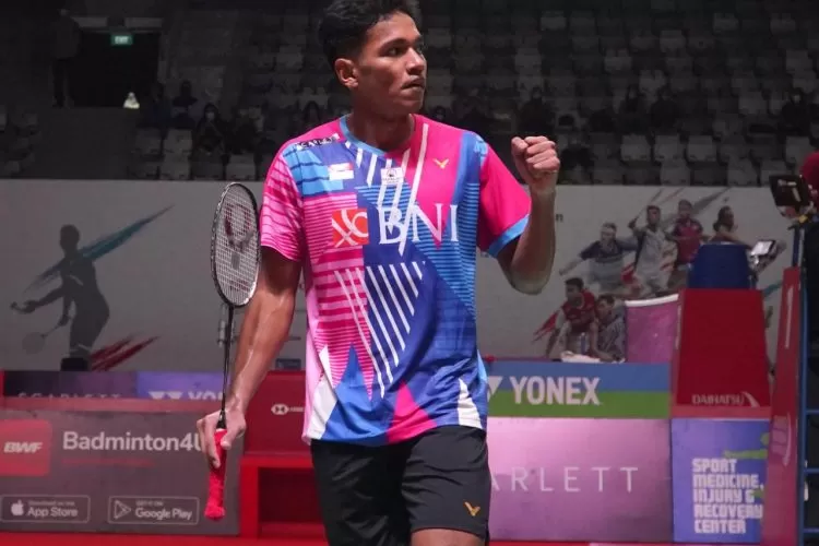 Tunggal putra Indonesia, Chico Aura Dwi Wardoyo lanjutkan ke partai final Taipei Open 2023 setelah kalahkan tunggal putra tuan rumah