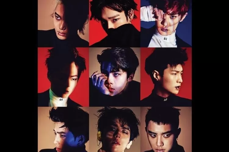 Poster MV monster EXO. Sumber foto : instagram.com/weareone.exo