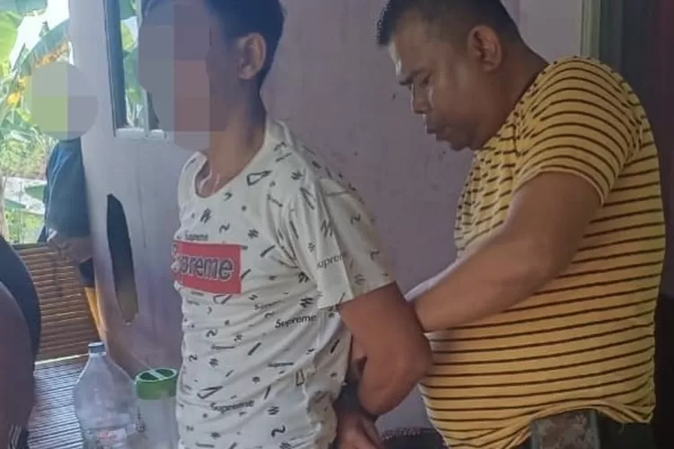 Polisi langsung menangkap pelaku.