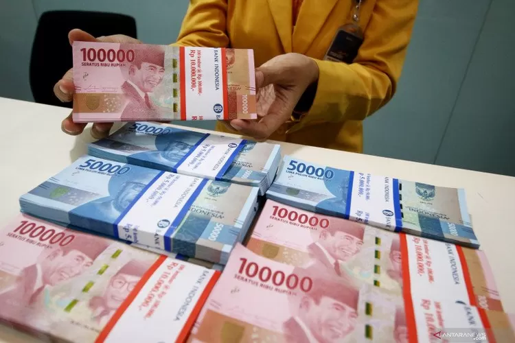 Rupiah sebagai mata uang resmi milik Republik Indonesia. Foto: Antara