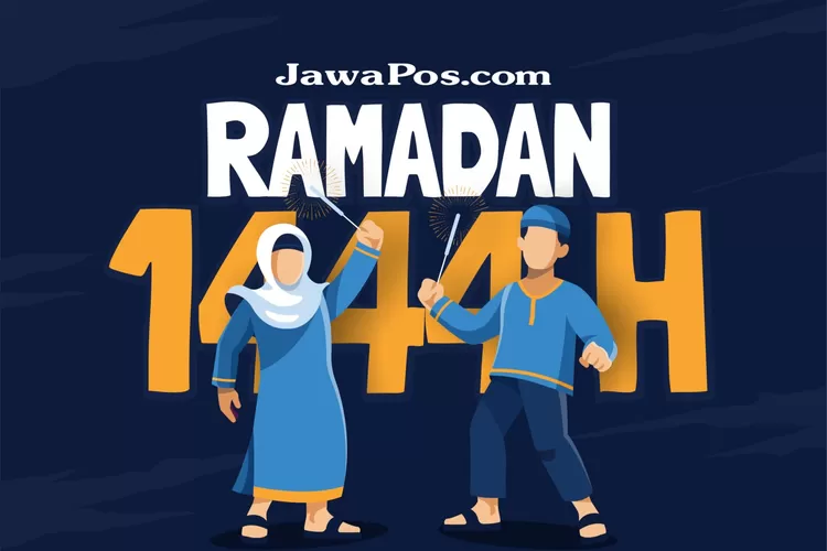 Ilustrasi Ramadan 1444H. (Dimas Pradipta/JawaPos.com)