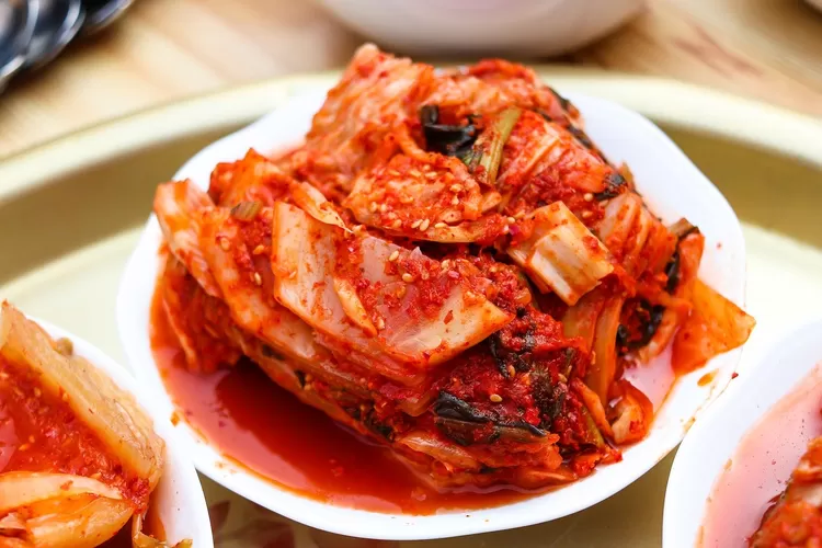 Kimchi panganan khas Korea. Foto: Pixabay