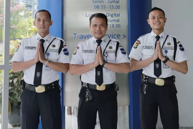 Ilustrasi satpam(Twitter/@BanyuSadewa)