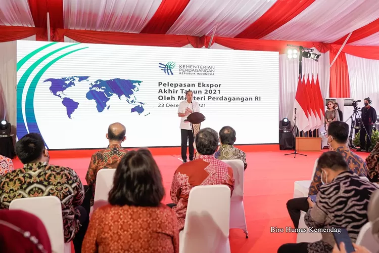 Mendag Muhammad Lutfi dalam acara pelepasan ekspor mengungkapkan kerja sama dari seluruh pemangku kepentingan, baik pemerintah pusat, pemerintah daerah, dan para pelaku usaha berhasil mencatatkan peningkatan ekspor dan  mendorong pemulihan ekonomi nasional.