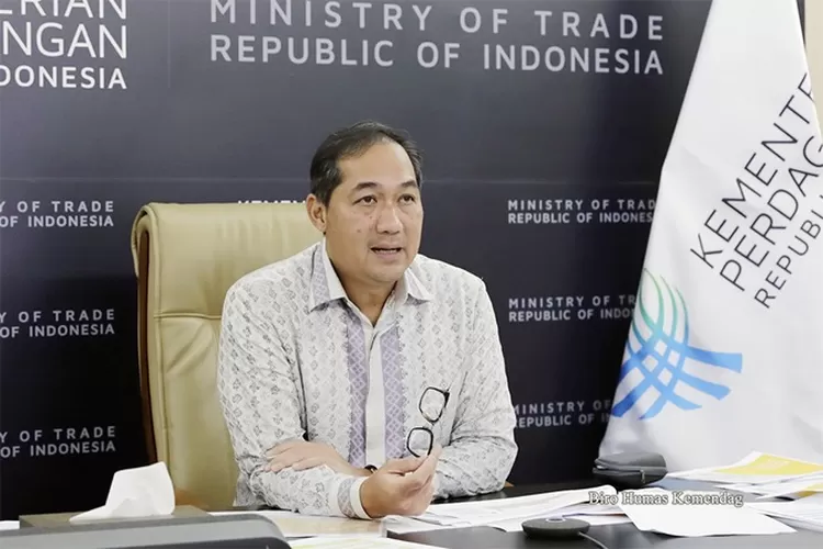Mendag Lutfi dalam “Konferensi Pers Outlook Perdagangan 2022” yang digelar secara virtual.