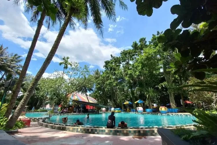 The Jungle Waterpark jadi salah satu rekomendasi wisata Natal dan Tahun Baru di Bogor. (FOTO:Devina/Metropolitan)