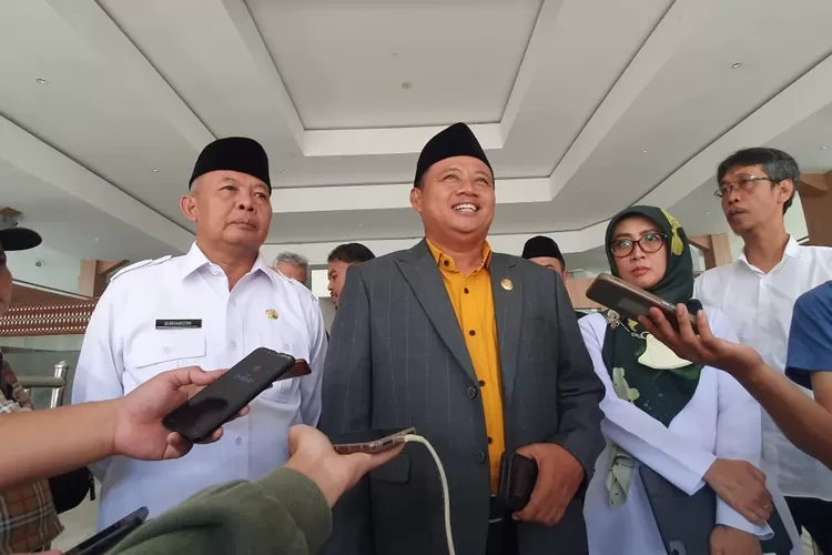 Wakil Ketua DPW PPP Jawa Barat Uu Ruzhanul Ulum ditemui awak media di Cibinong, Kabupaten Bogor, Rabu 18 Januari 2023. (FOTO:Devina/Metropolitan)