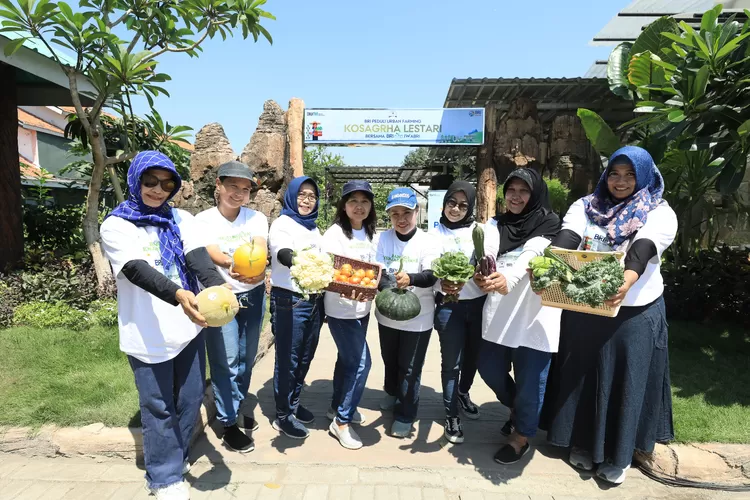 Program BRI Peduli Bertani di Kota atau BRInita