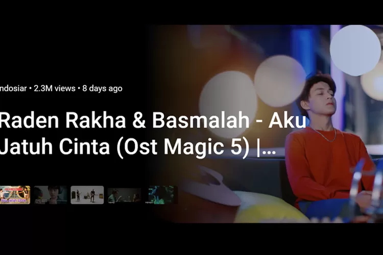 Single Duet Basmalah Gralind Dan Raden Rakha Berjudul Aku Jatuh Cinta Tembus Juta Views