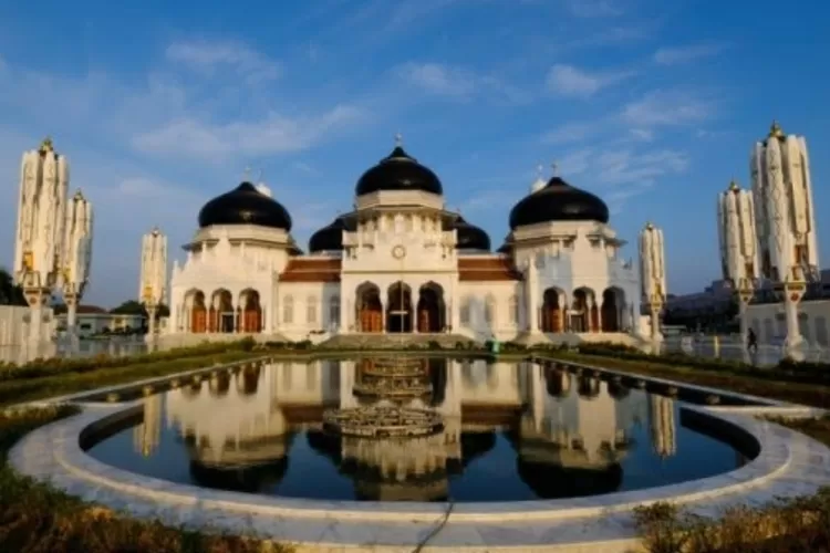 Masjid Raya Baiturrahman, salah satu peninggalan Kerajaan Samudera Pasai.   (Shutterstock)