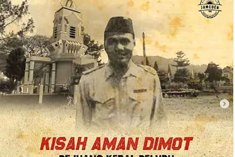 Aman Dimod Panglima Aceh Sakti Mandraguna Kebal Peluru dan Gilasan Tank Paling Ditakuti Tentara Belanda 