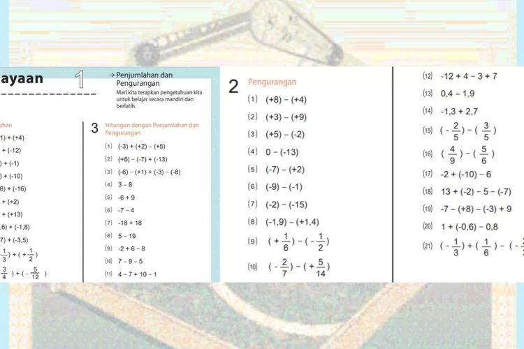 Matematika kelas 7 halaman 35 Kurikulum Merdeka Pengayaan