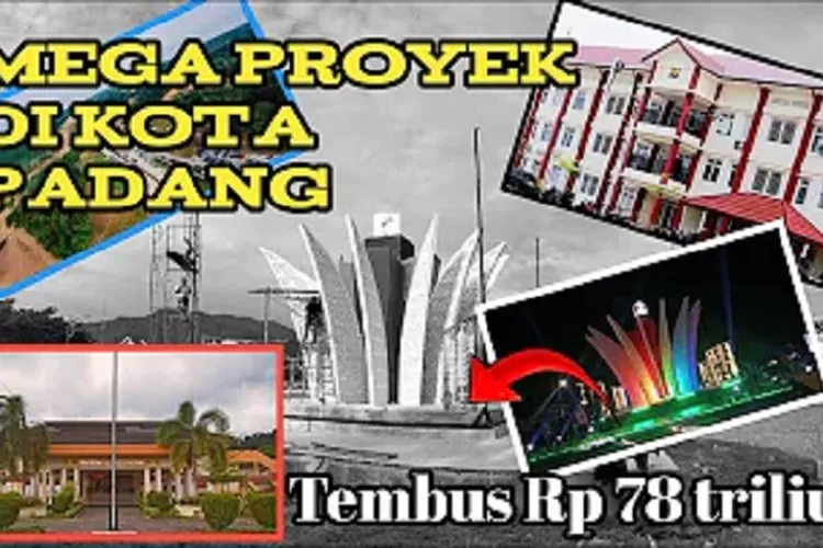 Ilustrasi mega proyek di Sumbar, Padang. (YouTube Rang Rikia s'Jo)