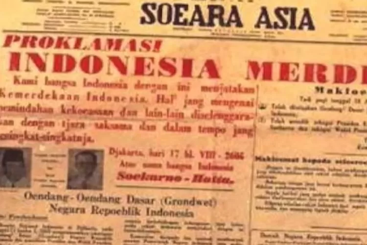 proklamasi kemerdekaan Indonesia di Sumatera Barat (Youtube Mulifa Chanel)