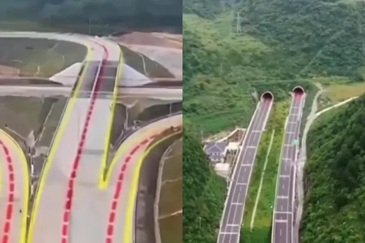 progres tol Padang-Pekanbaru dan terowongan tembus Bukit Barisan (Youtube iN Indonesia)