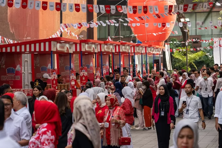 PT Bank Rakyat Indonesia (Persero) Tbk atau BRI menyelenggarakan BRILian Independence Week 2023.