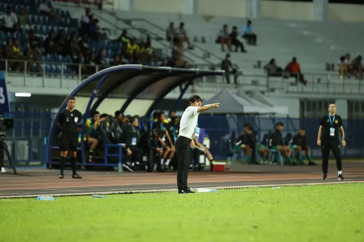 Pelatih Timnas Indonesia U-23, Shin Tae-yong.  (PSSI)
