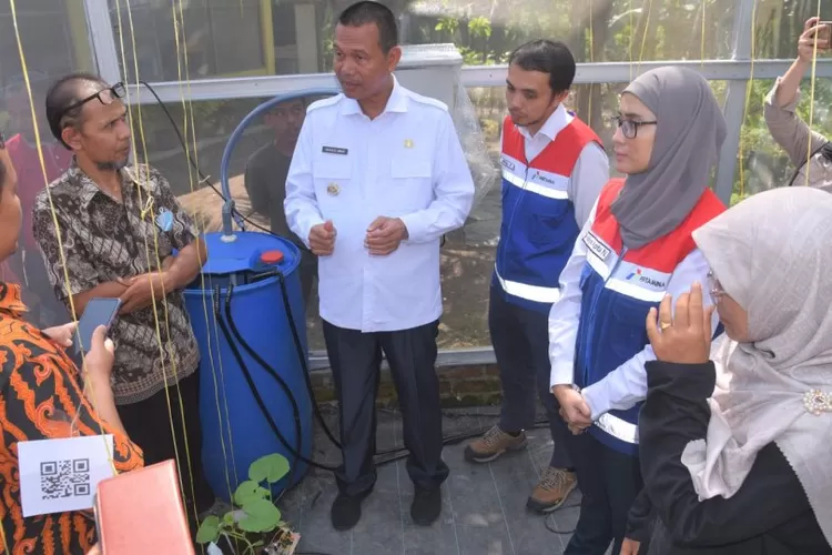 Wali Kota Pariaman Buka Pelatihan Smart Farming Berbasis Digitalisasi Teknologi di Desa Kampung Apar (Kominfo Kota Pariaman)