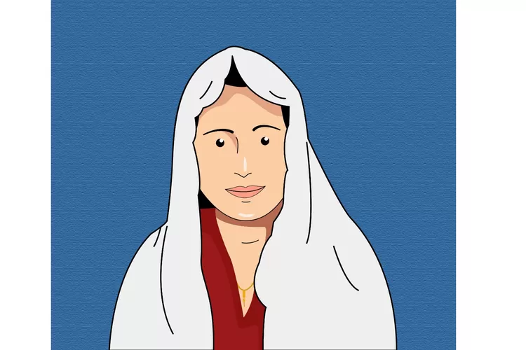 Ilustrasi mantan ibu negara RI, Fatmawati (Dok: Muhammadiyah)