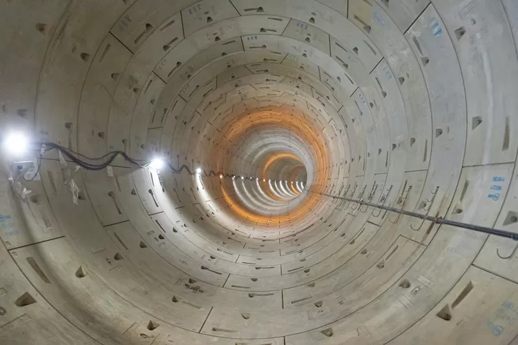 Proyek Pembangunan Terowongan MRT di Jakarta (Dok: MRT Jakarta)